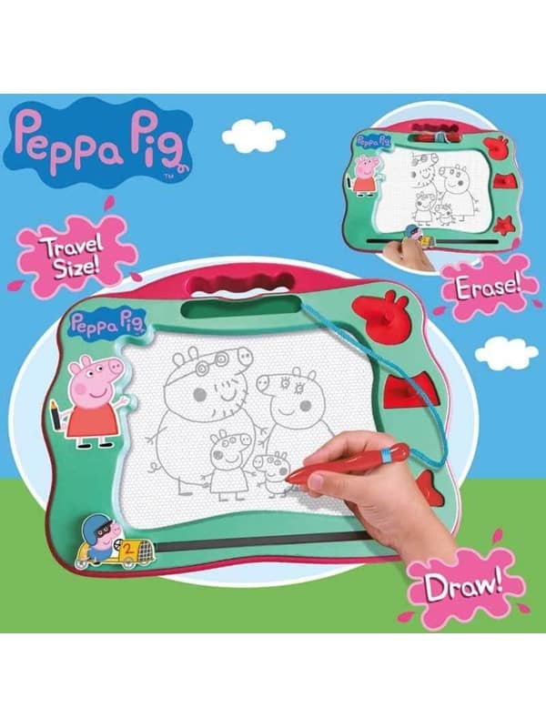 Peppa Pig Transportable, magnetisk, tegnetavle