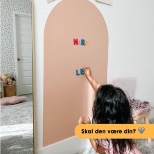 KidsBoard - Kreativ Magnettavle til børn - Blush