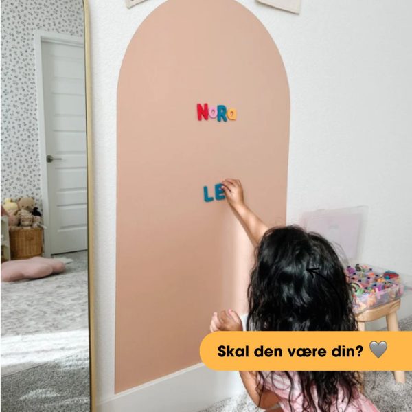 KidsBoard - Kreativ Magnettavle til børn - Blush