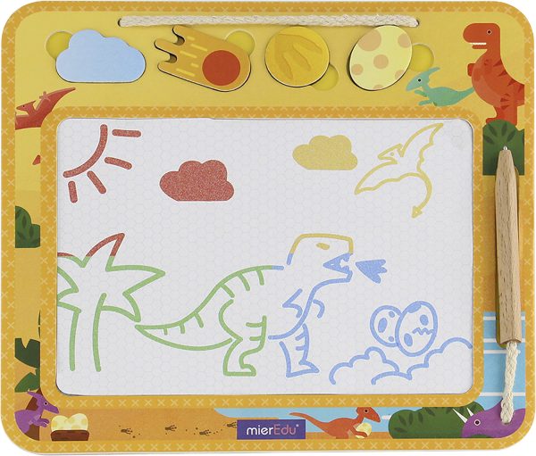 Mieredu Magisk Tegnetavle Stor - Dinosaur